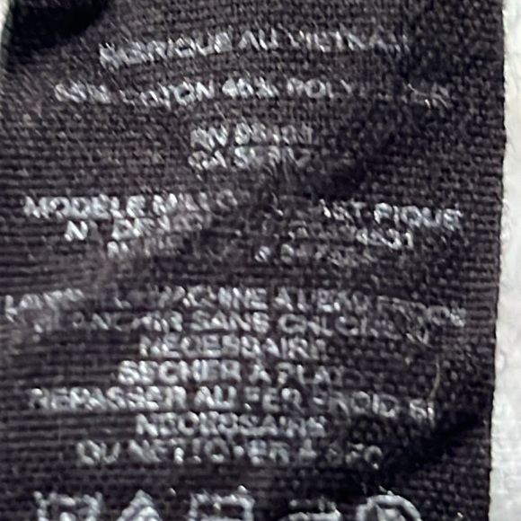 Theory Men’s Polo Shirt Sz M Short Sleeve Gray Preppy Retro Lightweight Casual - Picture 7 of 9